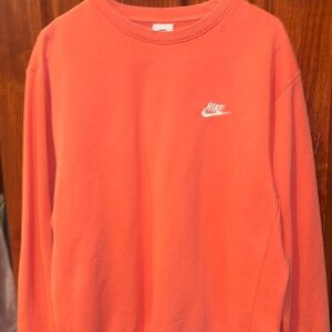 Nike Men's Orange Sweater